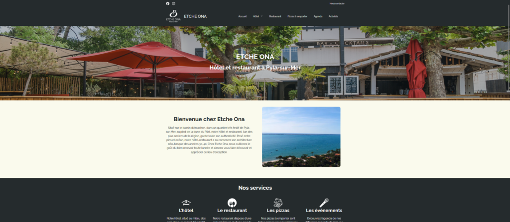 Image du site Etche Ona