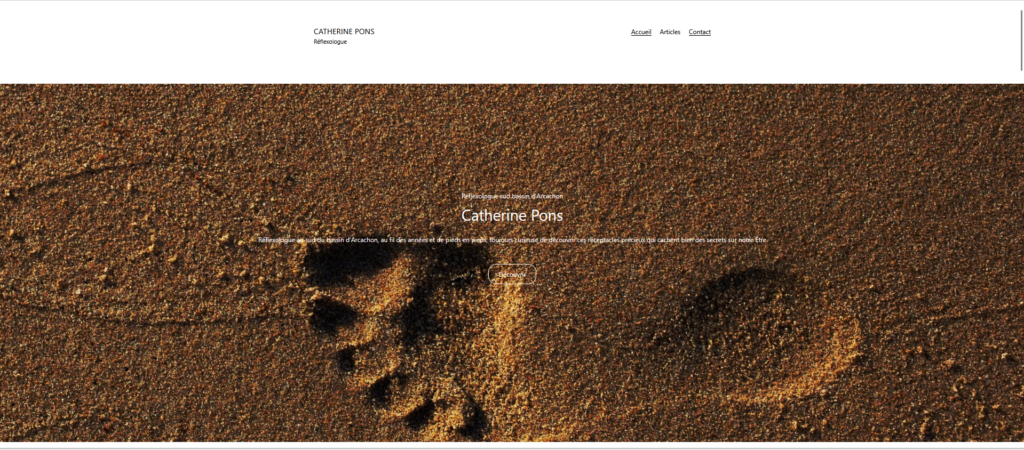 Image du site réflexologie Pyla